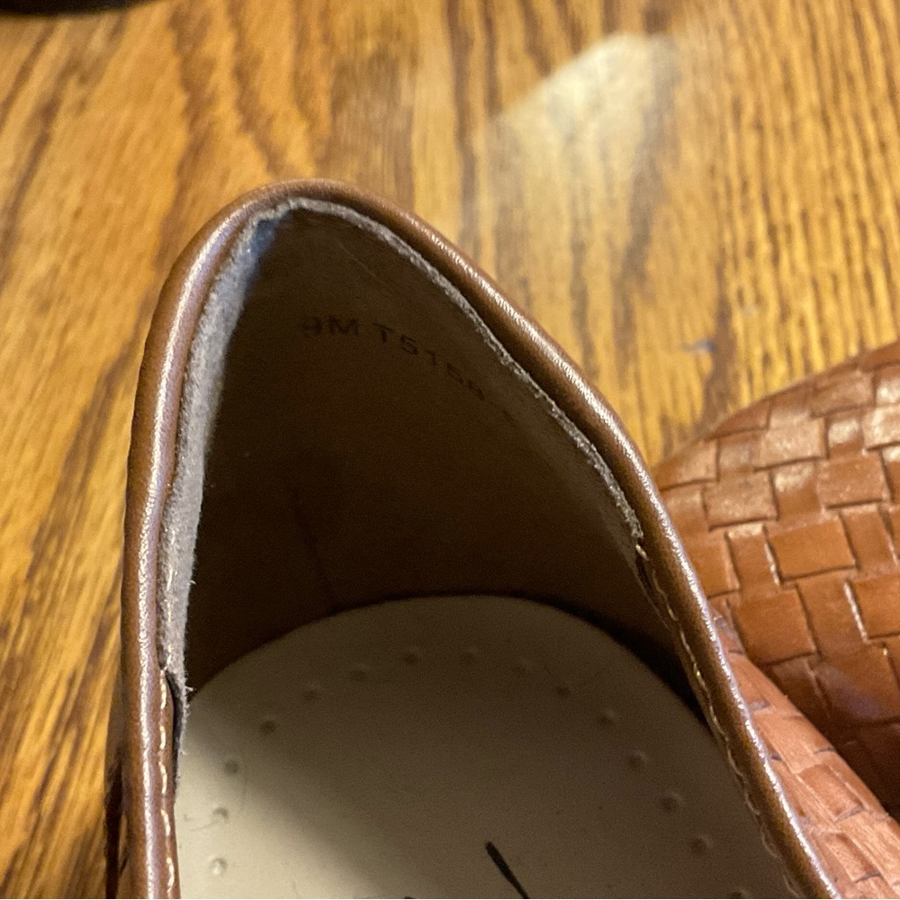 New Trotters Liz Loafer Cognac Size 9M - Picture 7 of 8